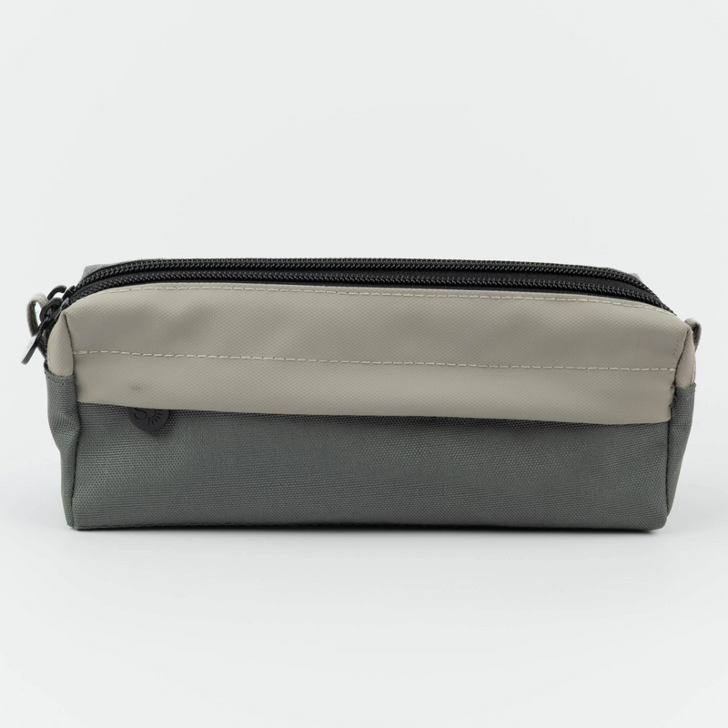 Trousse 3 Compartiments - Gris