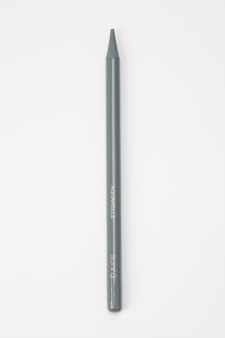 36 woodless aquarelle pencil single grey pencil with sharpened tip
