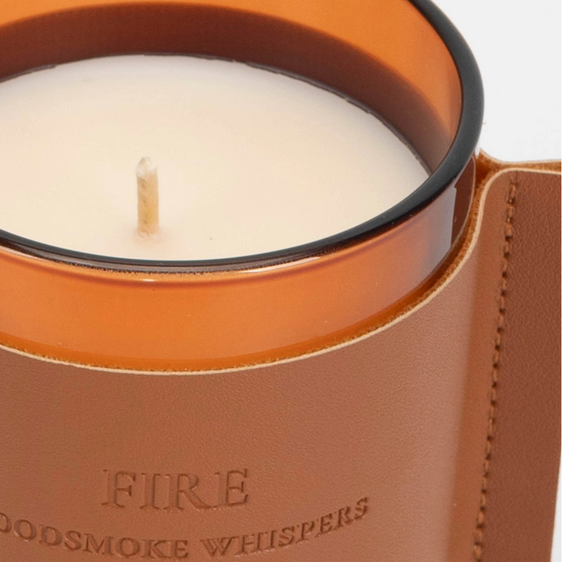Bougie Parfumée - Murmures de Fumée de Bois