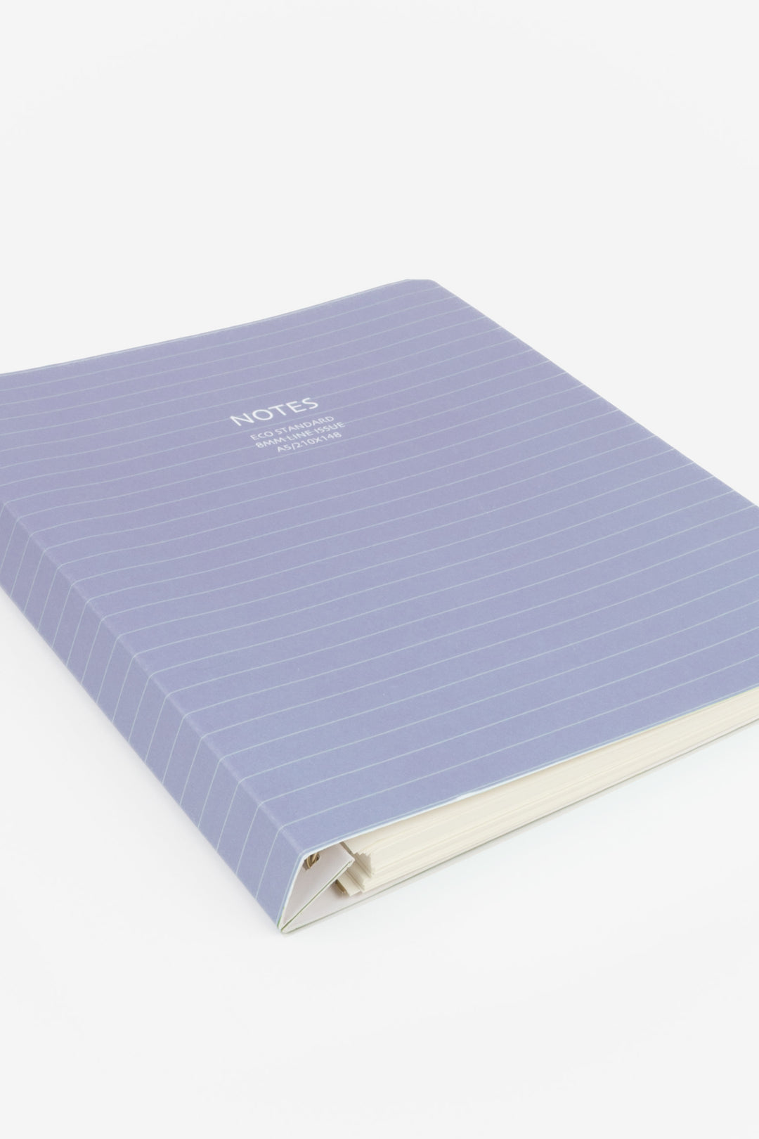 A5 Notebooks Eco Standard - 8mm lines - Purple