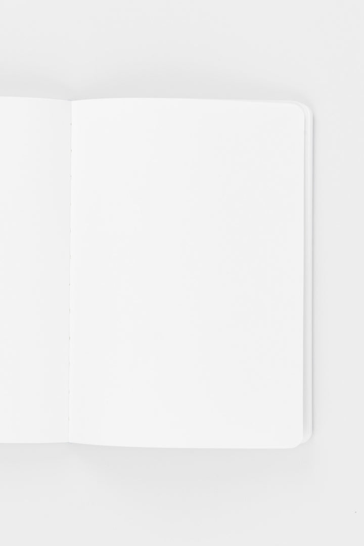 White page of sketchbook