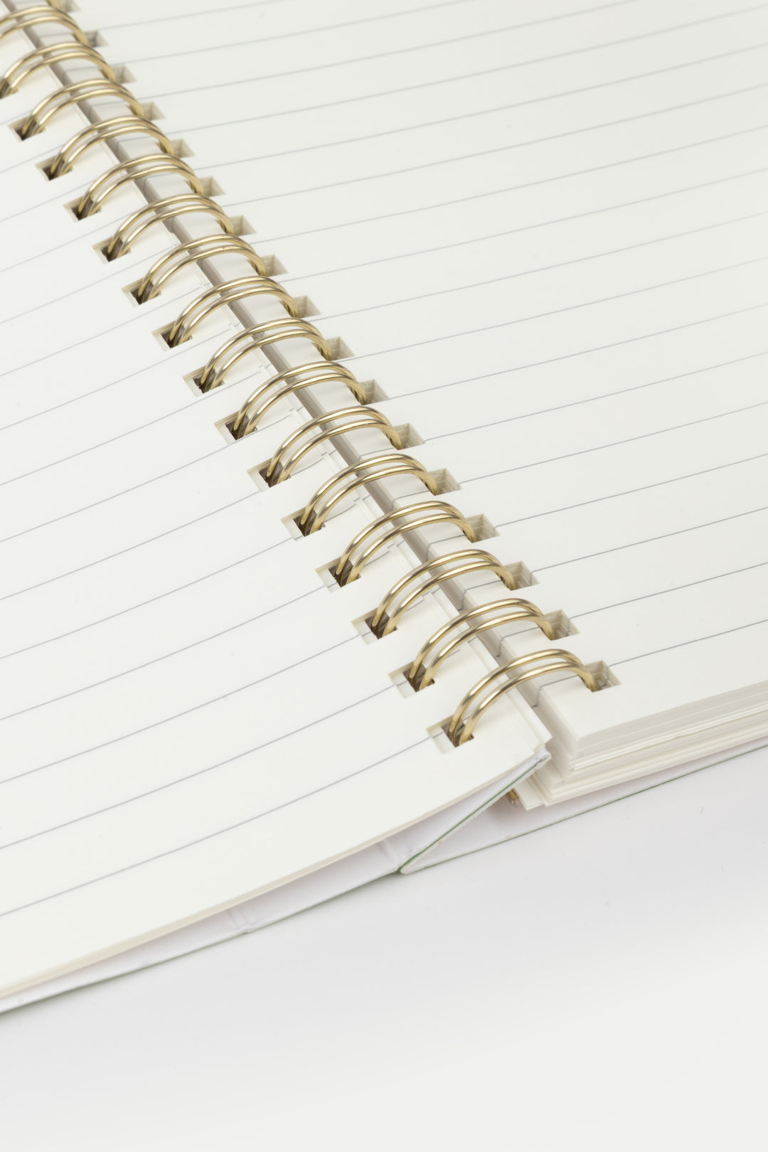 A6 Notebooks Eco Standard - 8mm lines - Green