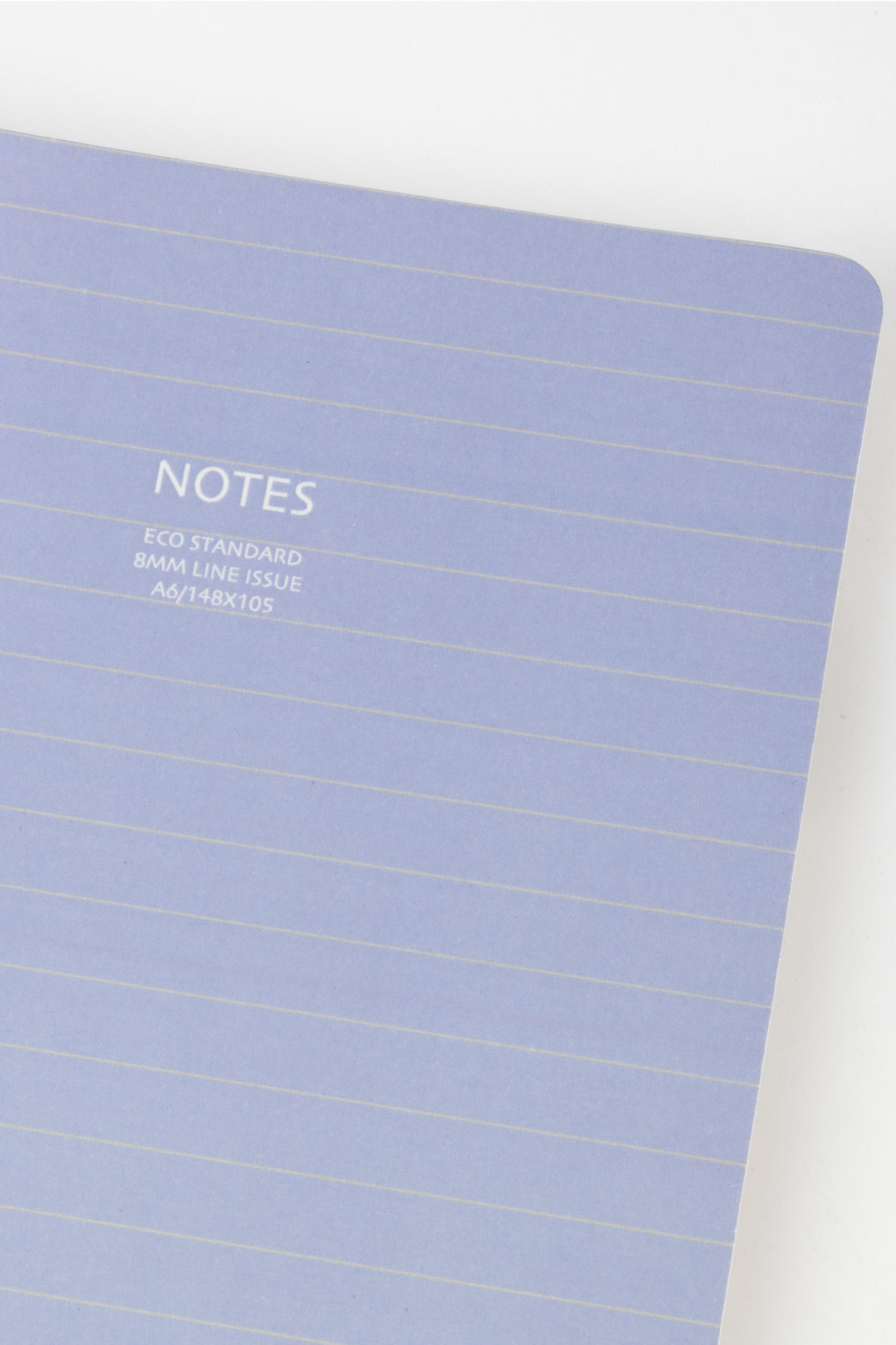 Notebook with 'NOTES' text on a white background