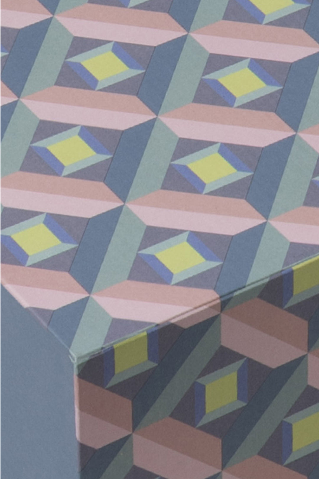Foldable modular desk organiser A5 optic close-up of patterned surface
