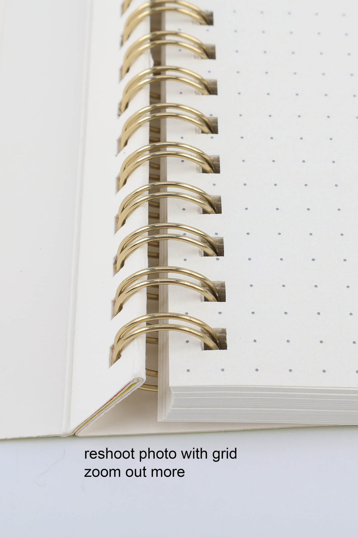 A6 Notebook Eco Standard - 5mm grid - Grey