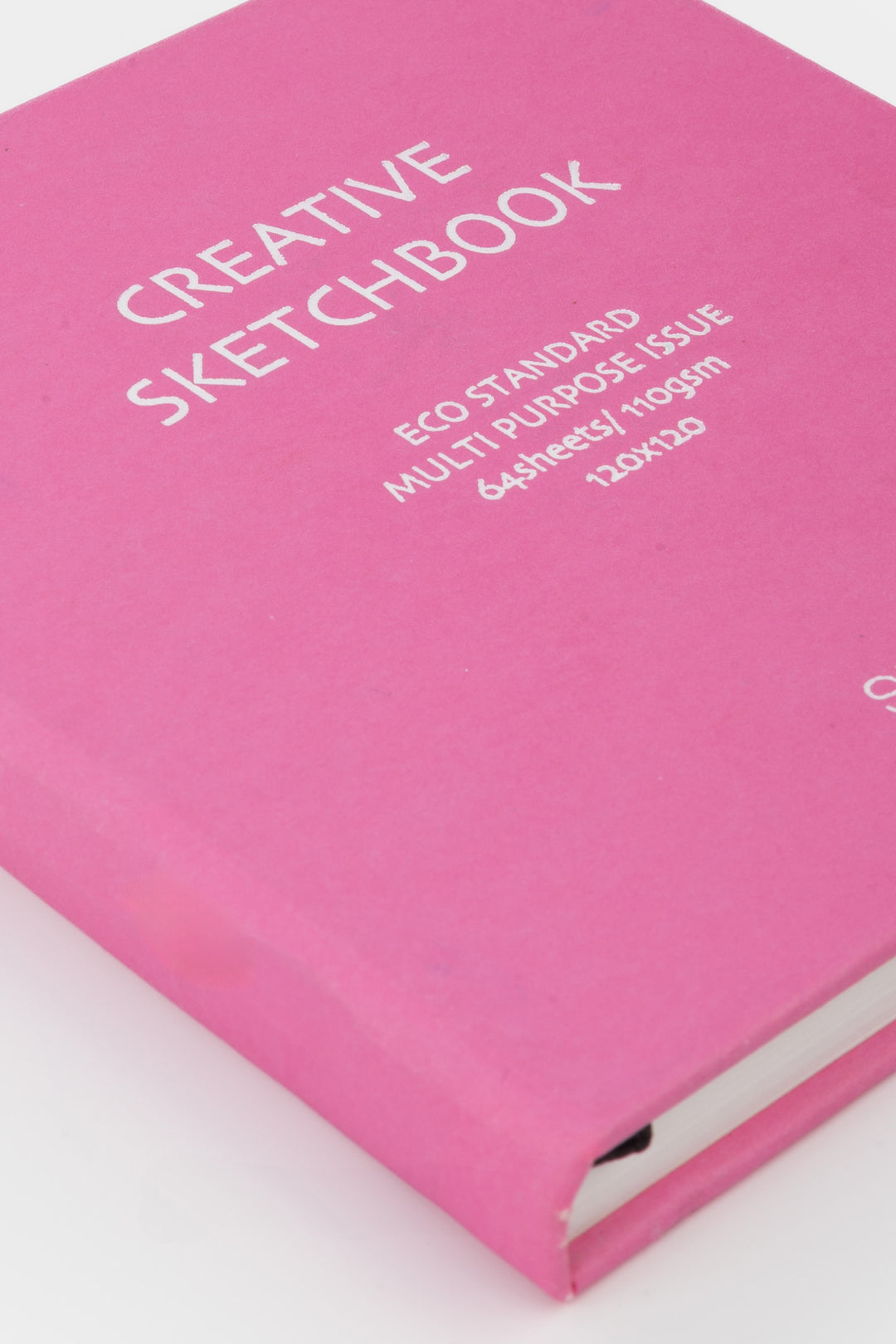 pink sketchbook