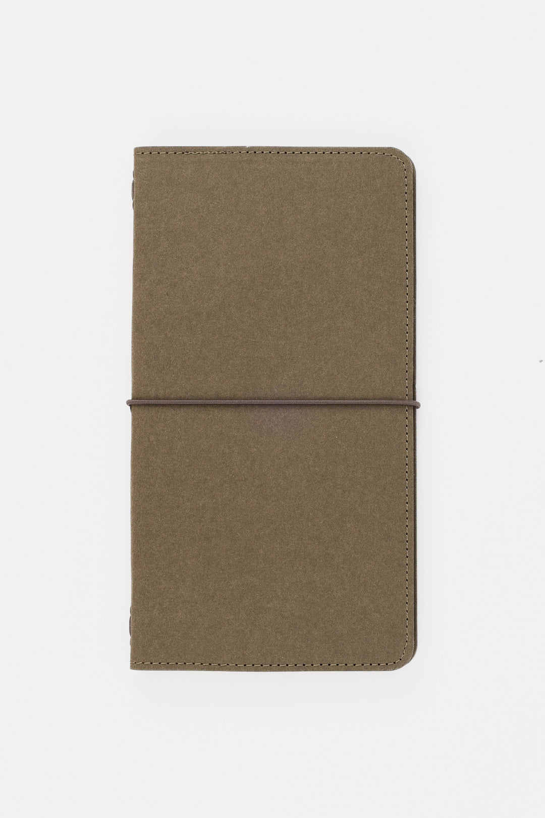 Green sketch journal with elastic strap